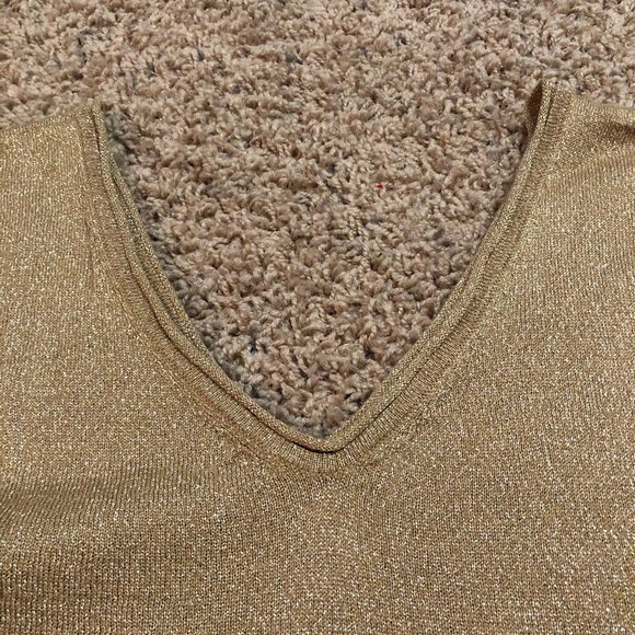 Express Dolman V-Neck Sweater w/Buttons down Back - Picture 2 of 10